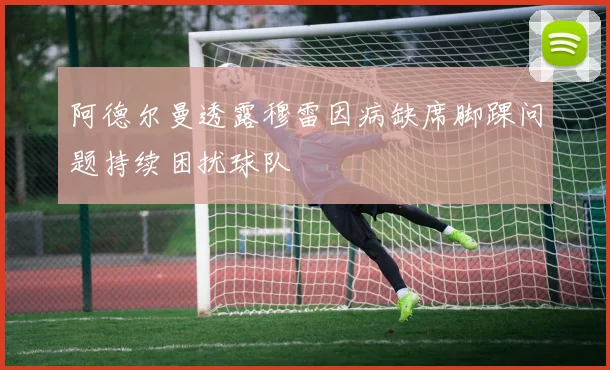 阿德尔曼透露穆雷因病缺席脚踝问题持续困扰球队